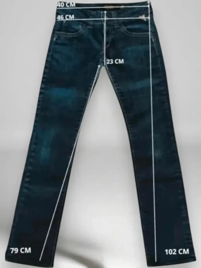 Jean Replay coupe straight ,taille basse , extensible - photo numéro 16