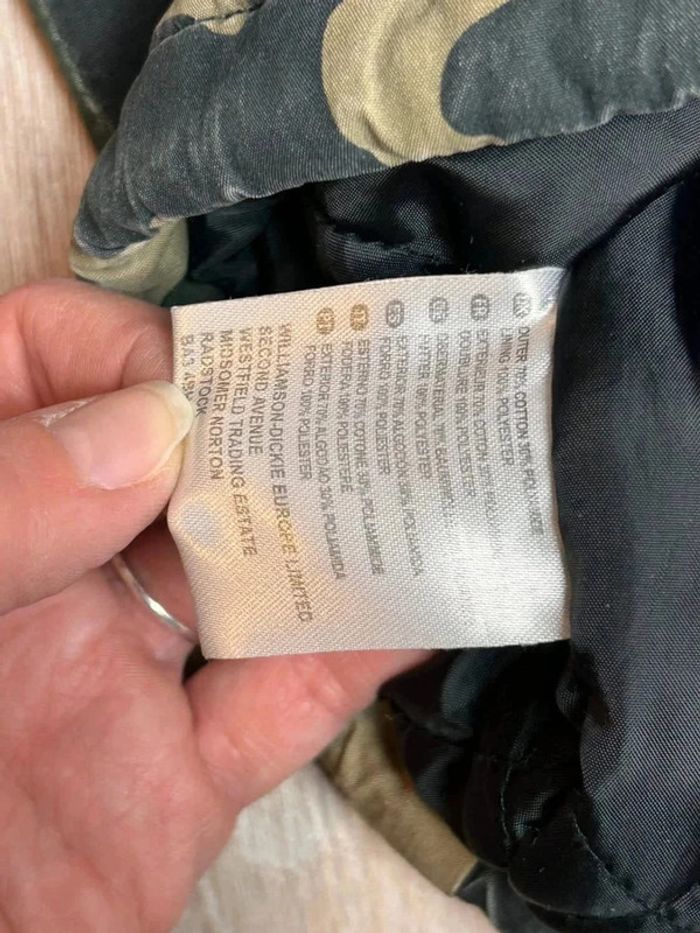 Veste Matelassée à Enfiler Dickies Camouflage - Taille S - photo numéro 10