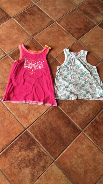 Lot de 2 t-shirt tex - alphabet 7 ans