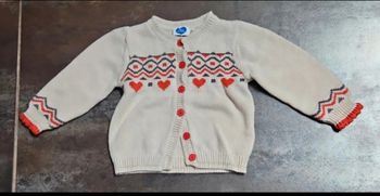 Gilet laine fille 👧