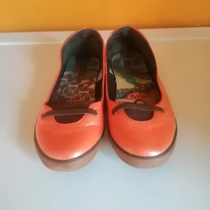 🌸Ballerines plates oranges Taille 36 "Rip curl" 🌸 - photo numéro 4
