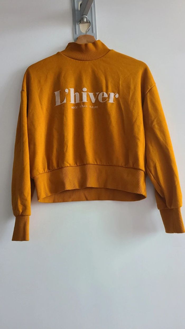 Pull à col hiver taille 36