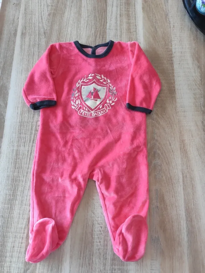 Pyjama velours Petit bateau