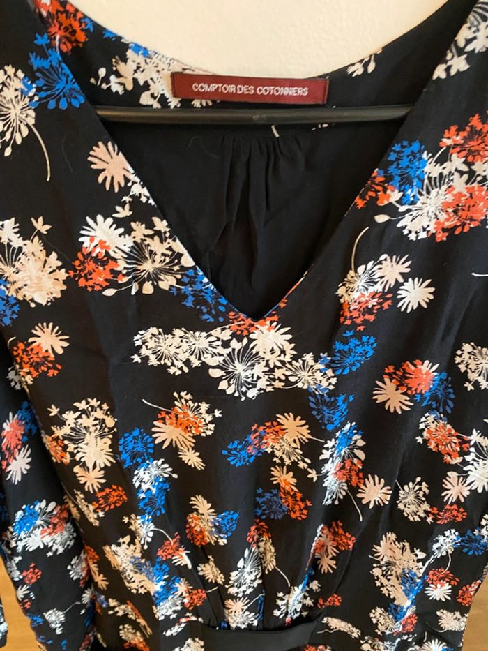 Robe à fleurs Comptoir des cotonniers - photo numéro 4
