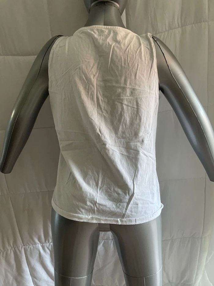 debardeur Tex blanc taille Xl - photo numéro 2