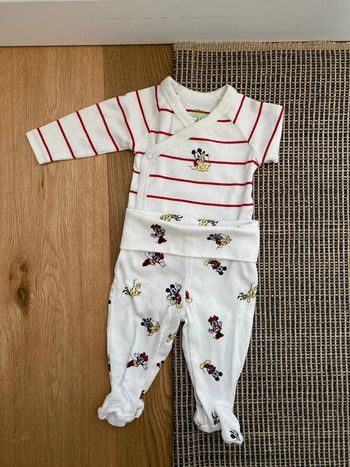 Ensemble body + pantalon bébé 3 mois
