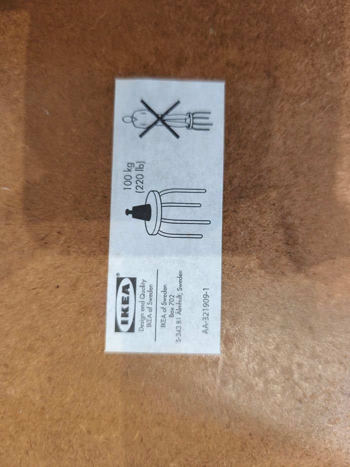 INGOLF Tabouret, blanc IKEA - photo numéro 6