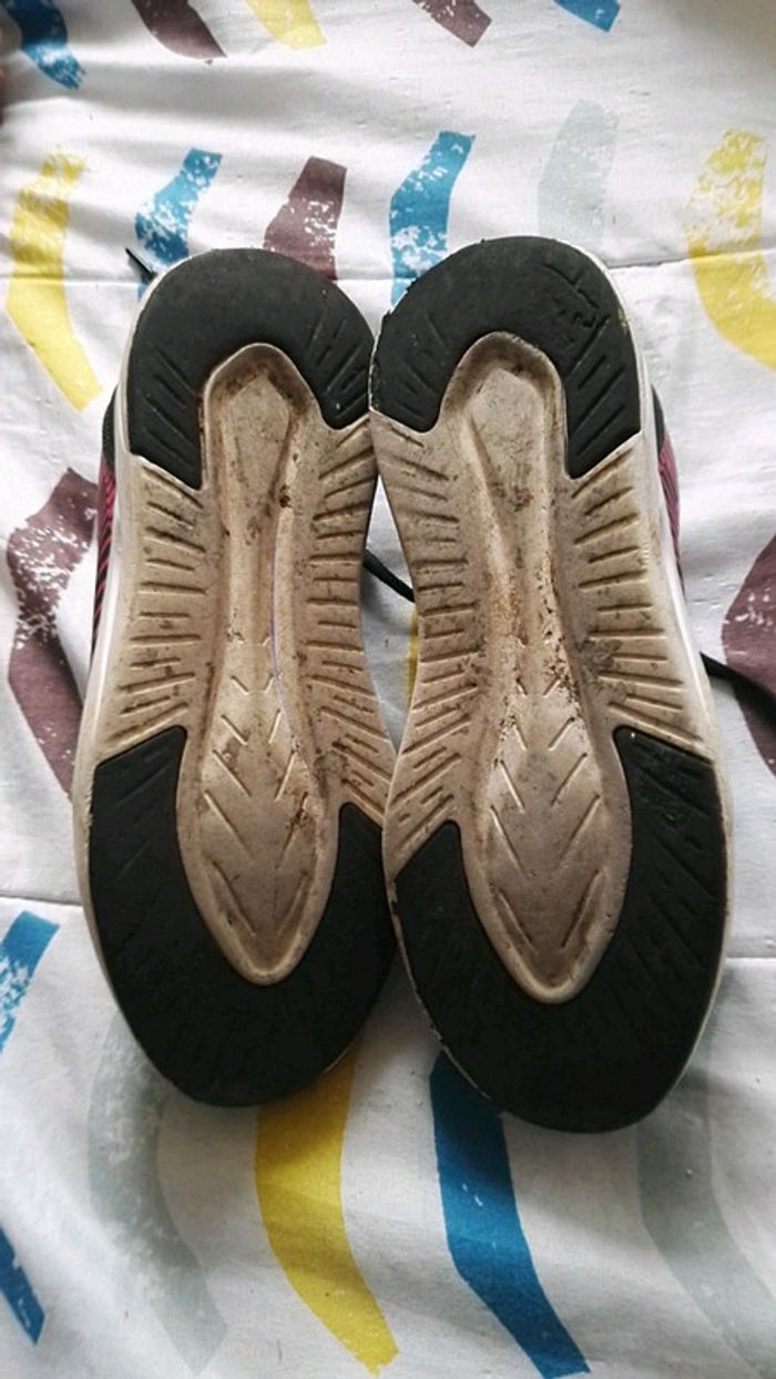 Basket airness noir et rose taille 36 - photo numéro 3