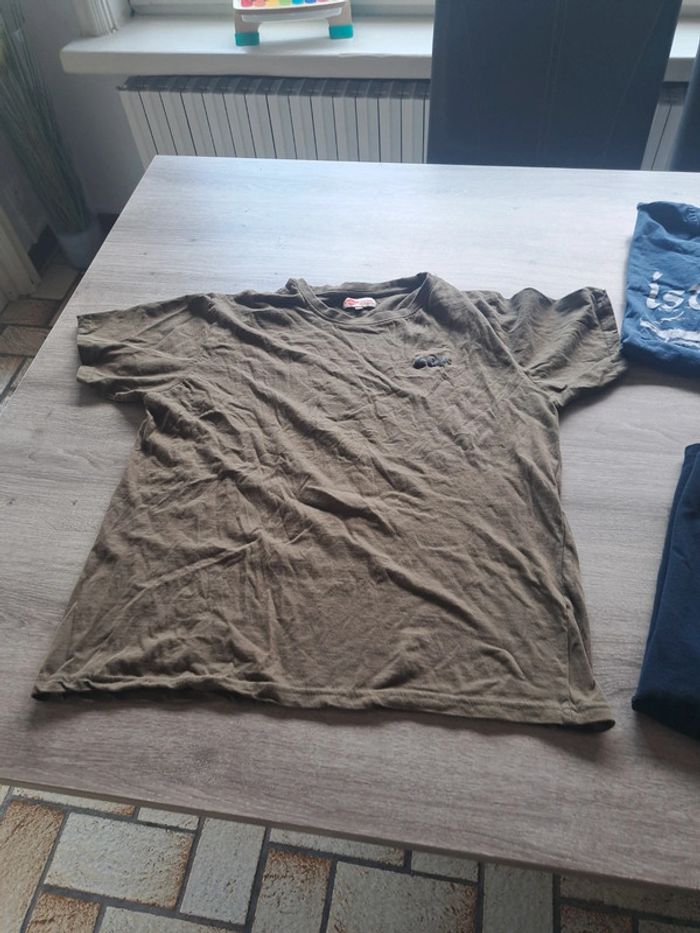 Lot de 3 t-shirts homme manche courte taille L - photo numéro 2