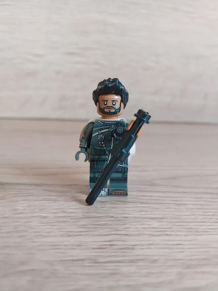 Figurine type lego Saw Gerrera star wars