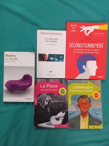 Lot de livres ( 2€le livre )
