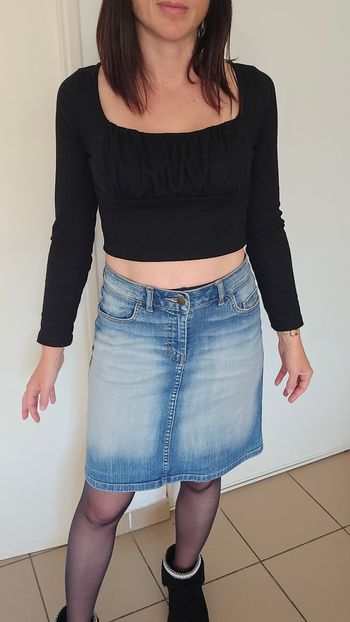 Jupe en jean H&M taille 36