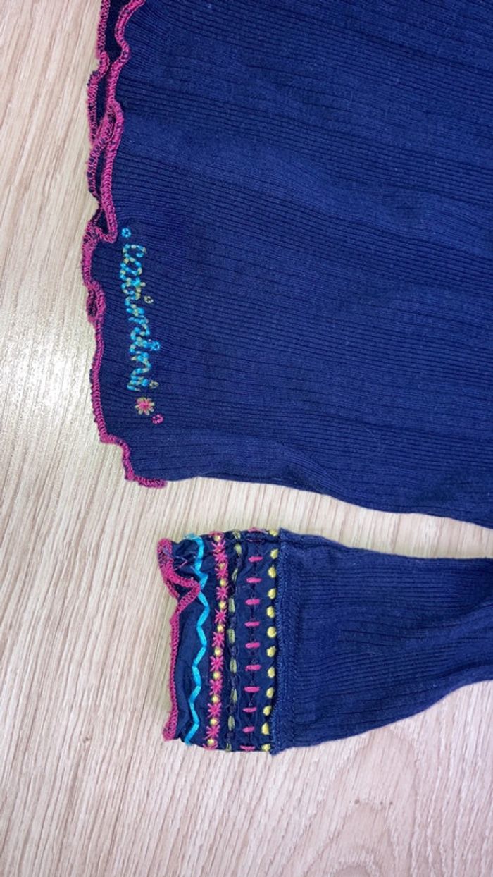 T- shirt manches longues fille 18 mois - photo numéro 2