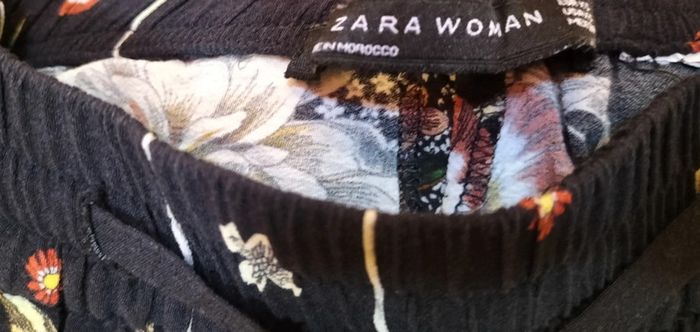 Pantalon fluide fleuri "Zara" - photo numéro 2