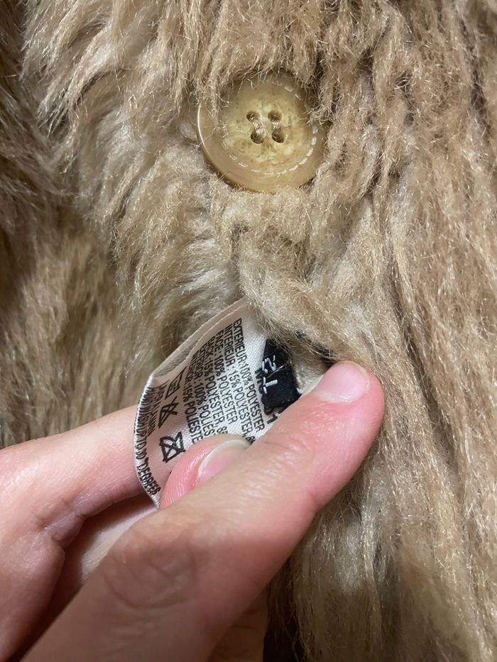 Manteau long fausse fourrure - photo numéro 5