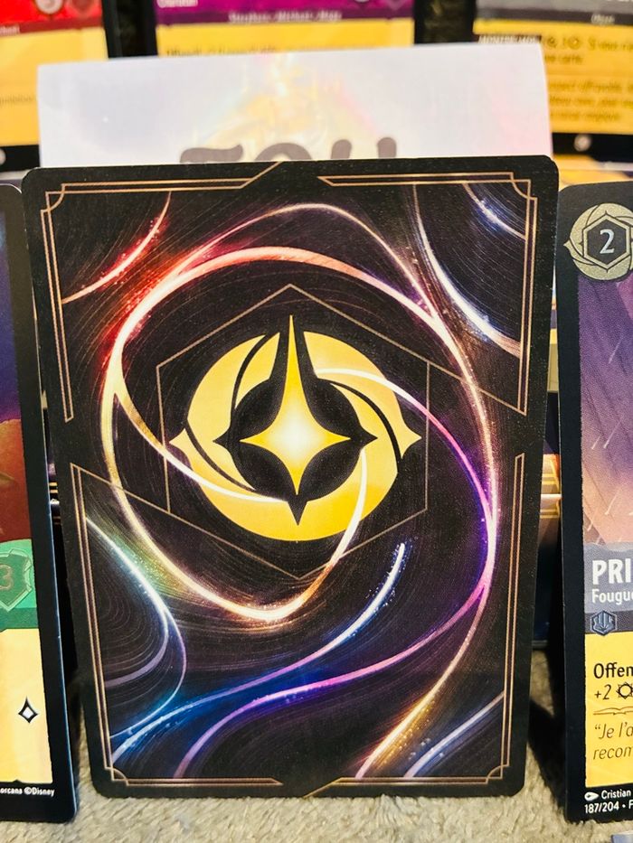 Lot cartes foil lorcana Disney chapitre 1 - photo numéro 8