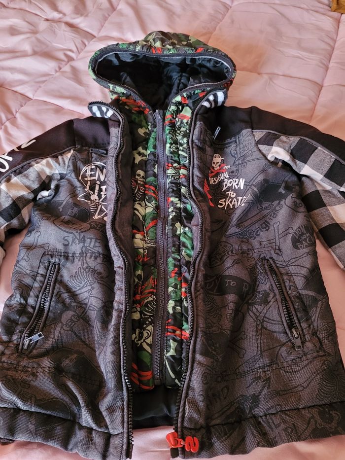 manteau desigual 11/12ans (18e) - photo numéro 3