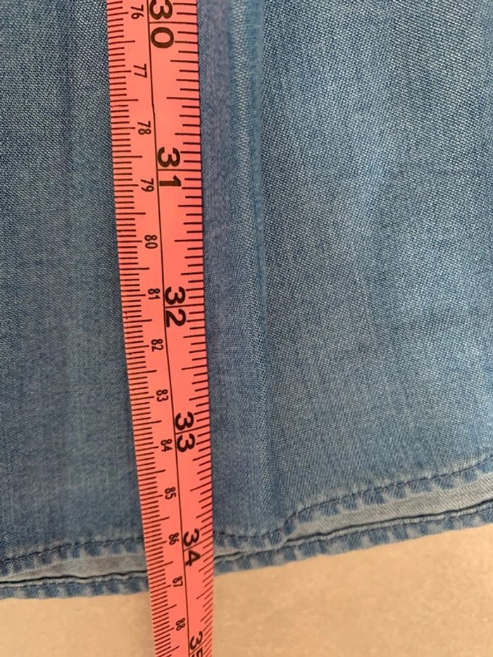 robe d'ete Zara Basic bleu taille S - photo numéro 9