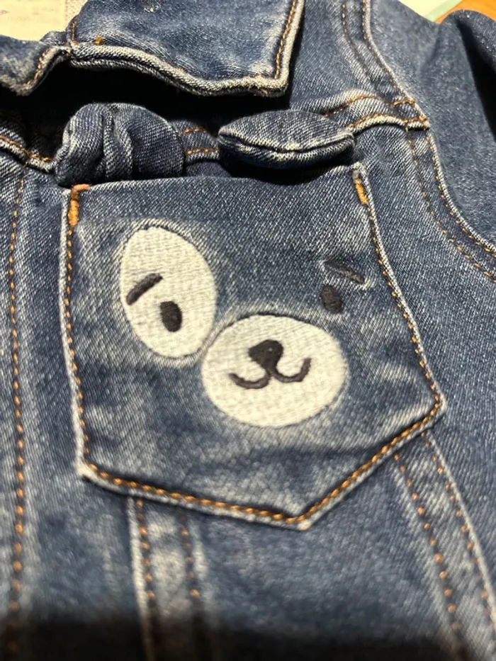 Veste en jean 18 mois - photo numéro 3