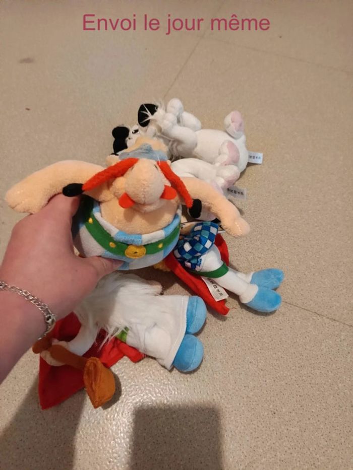 5peluches Astérix et Obélix - photo numéro 4
