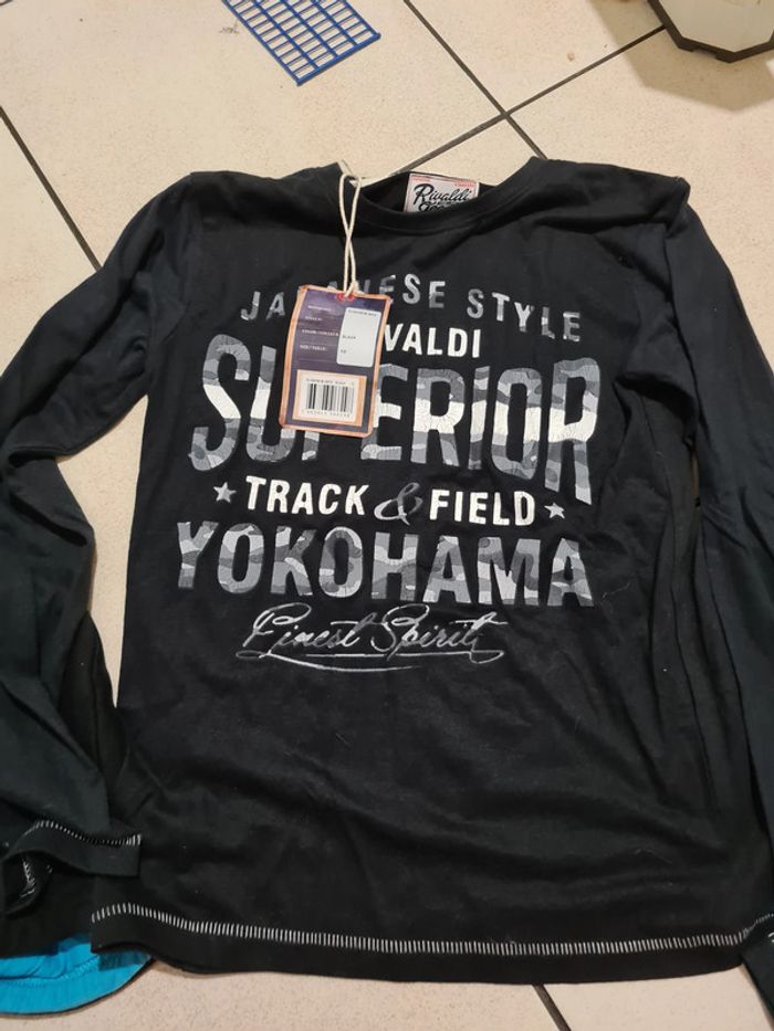 Tee shirt neuf rivaldi 10 ans