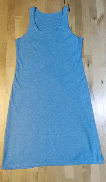 Petit robe coton bleue française
