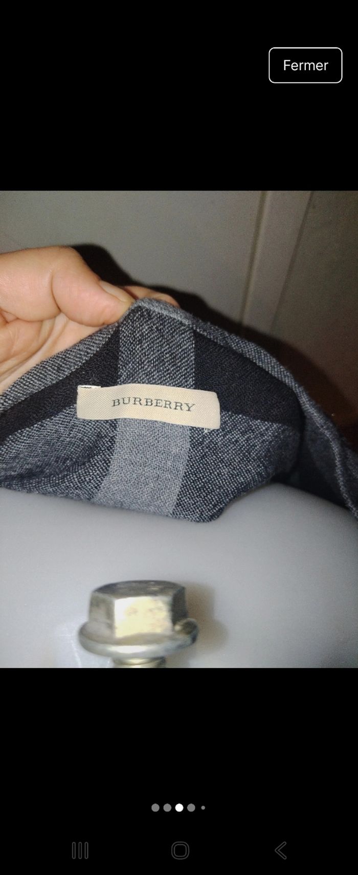 Cap burberry - photo numéro 3