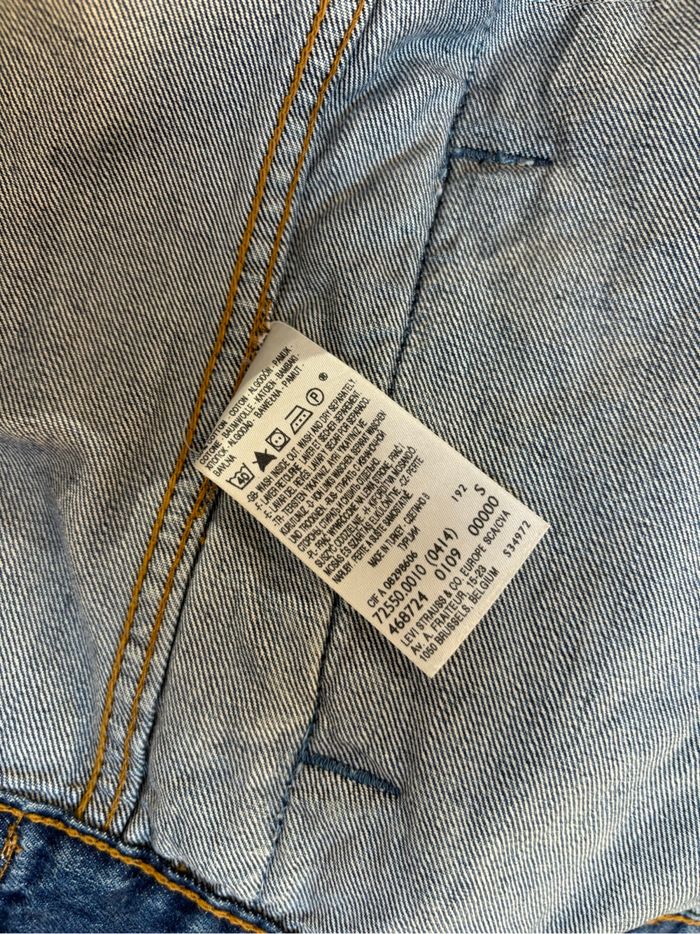 Veste en jean Levi’s vintage - Taille S - photo numéro 8