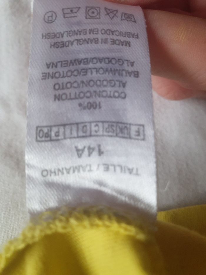 Tee shirt jaune - photo numéro 5