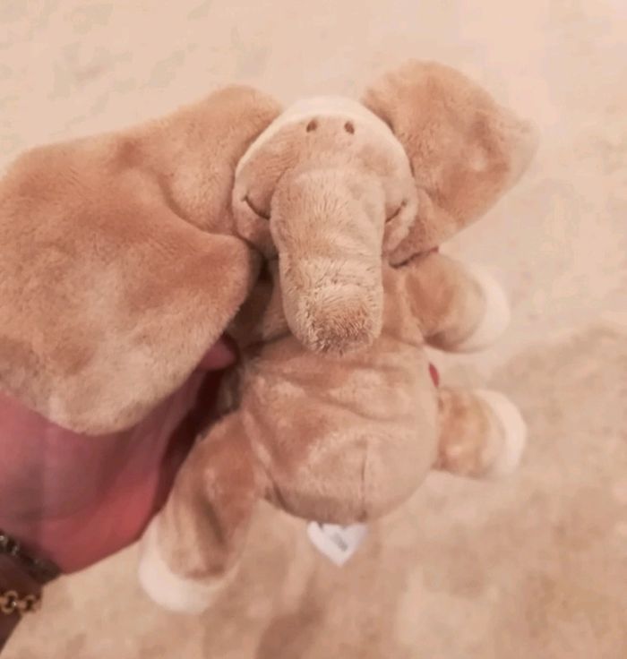 Peluche éléphant Noukie's