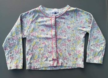 Gilet liberty 3 ans fille Petit Bateau