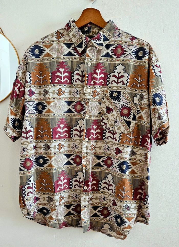 Chemise à motifs vintage 80's - photo numéro 5