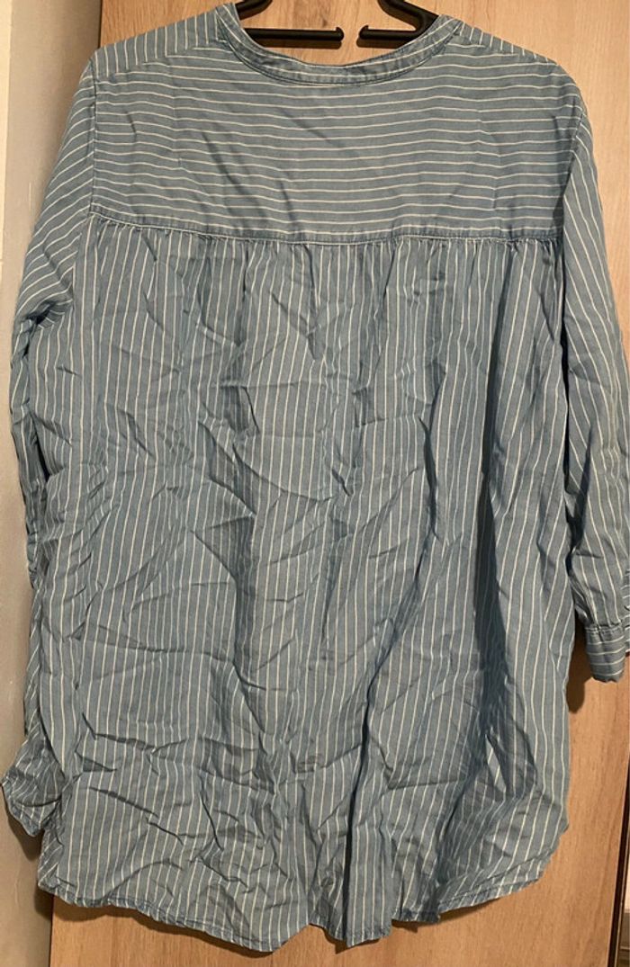 Chemise blouse manches 3/4 kiabi - photo numéro 6