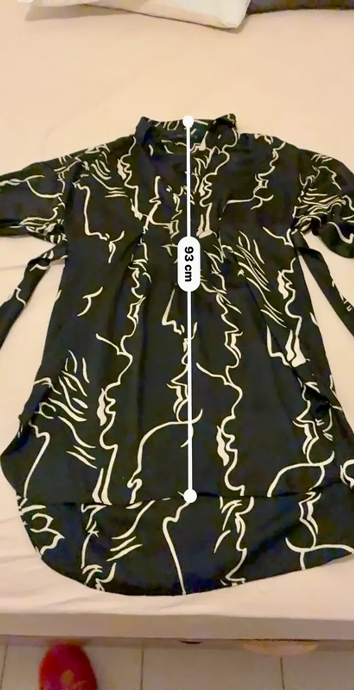 Robe satinée Zara