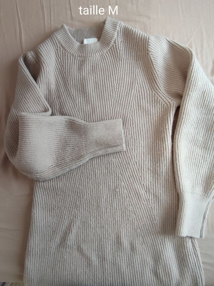 Robe longue en laine
