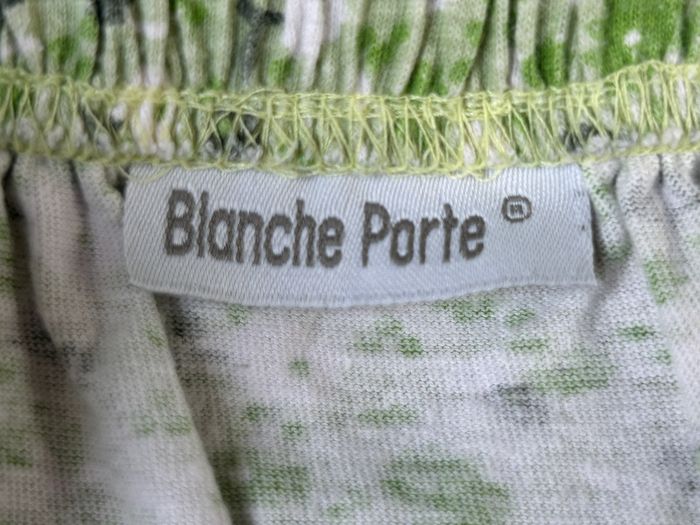 Jupe verte à fleurs Blancheporte - Taille 54 - photo numéro 4