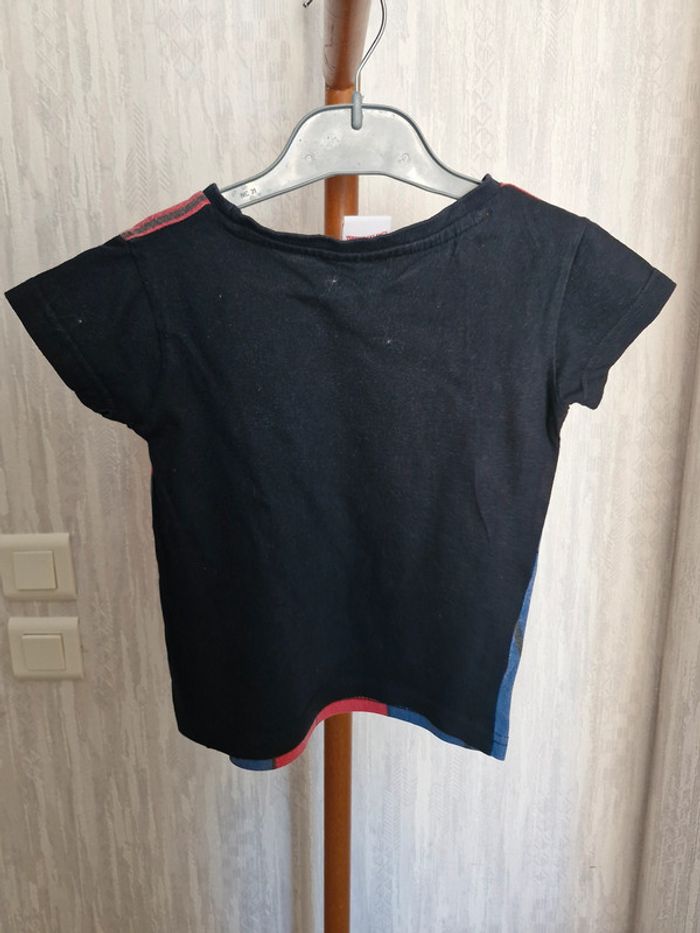 🎯 T-shirt manches courtes garçon - Spiderman/Marvel - Taille 3 ans - - photo numéro 6