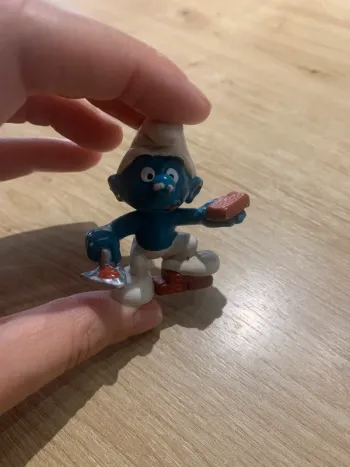 Schtroumpf maçon - Schleich Peyo 1981