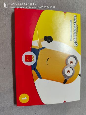 Jeux Happy Meal les minions 2 Réduction jusqu'à -70%