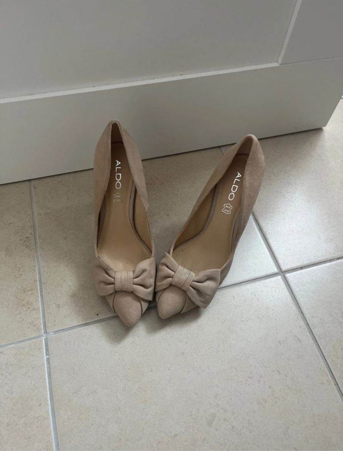 Escarpins beige Aldo - photo numéro 4