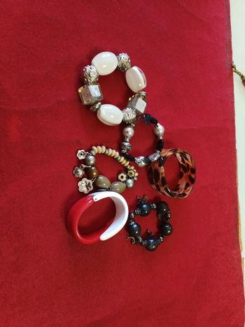 Lot de 6 bracelets