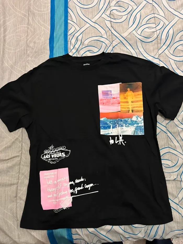 T-shirt à manches courtes Bershka