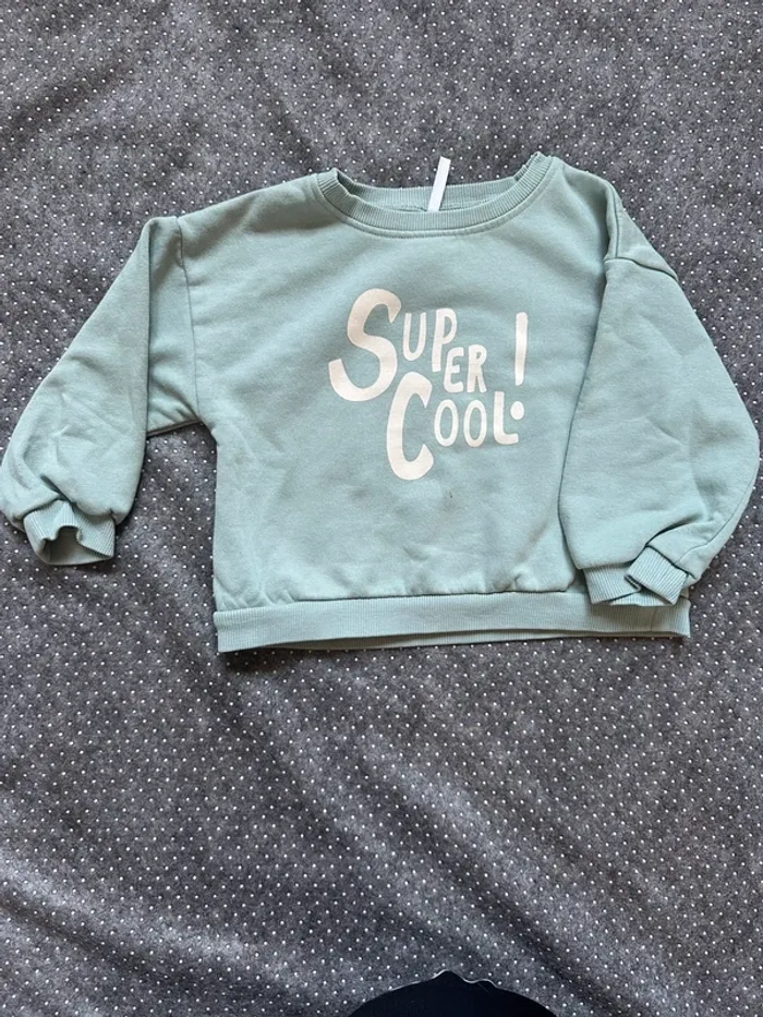 Sweat super cool 2 ans 86 cm - photo numéro 2