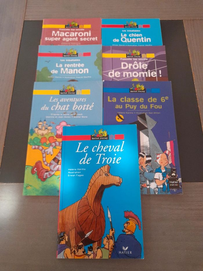 Lot histoire, ratus poche