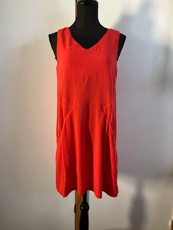 Robe orangé mango taille S 36