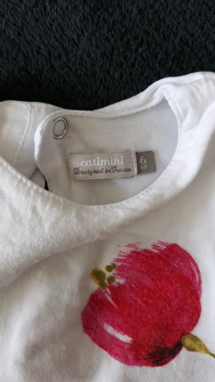 Robe + legging Catimini 6 mois - photo numéro 5