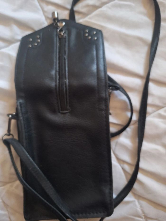 Sac portable véritable cuir - photo numéro 3