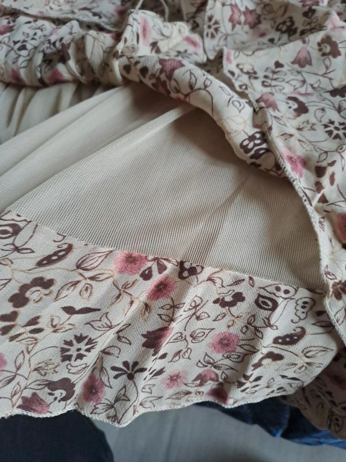 Robe prét du corps à fleur T38 - photo numéro 6