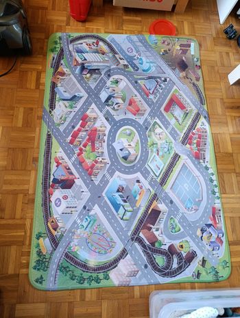 Tapis jeu enfants 