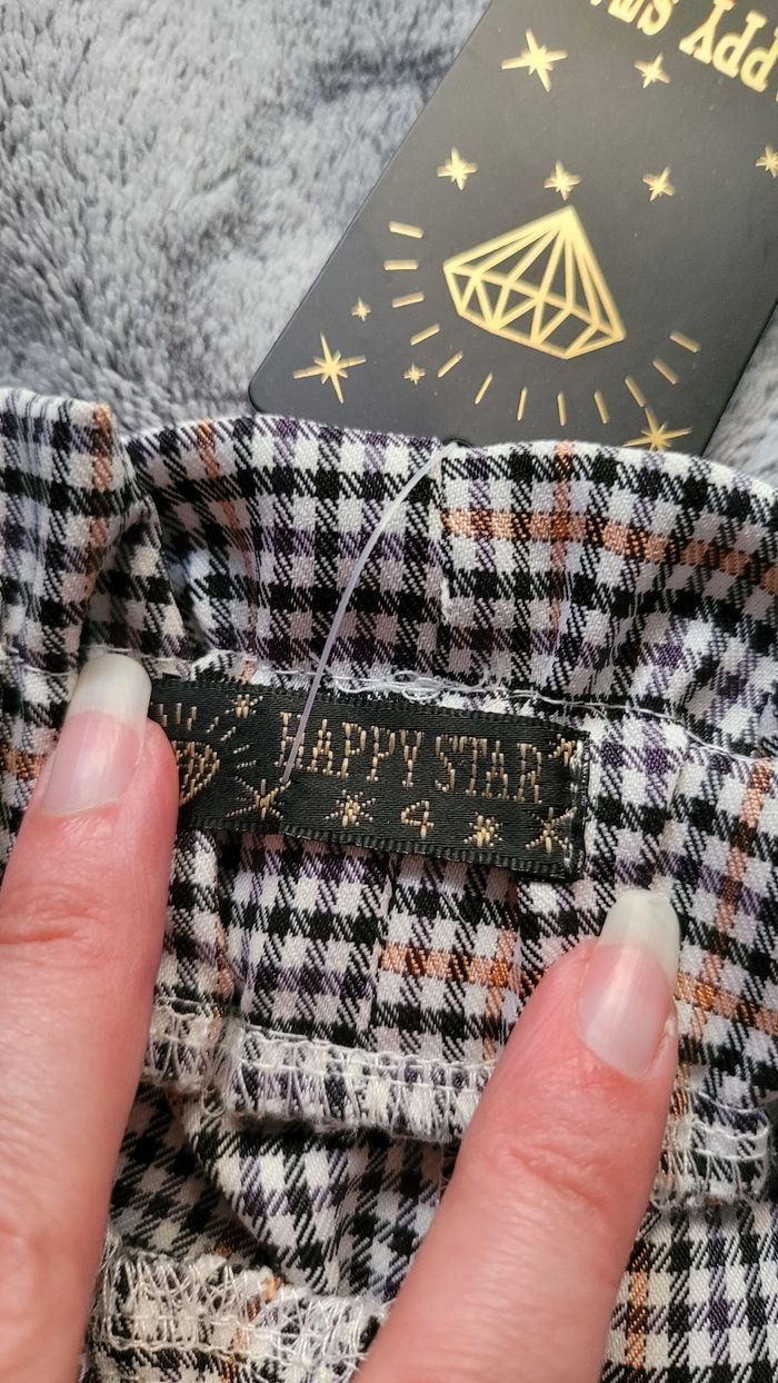 Short à carreaux - photo numéro 3